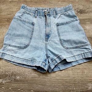 Mango blue denim shorts - size S